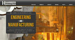 Desktop Screenshot of hammersindustries.com